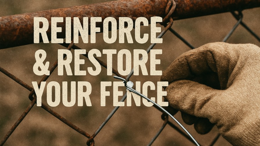 How to Repair and Reinforce a Damaged Chain Link Fence
