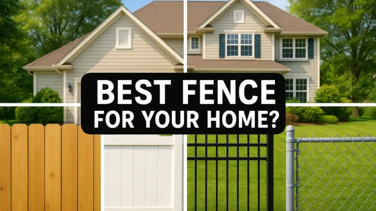 Best Fence for Your Home