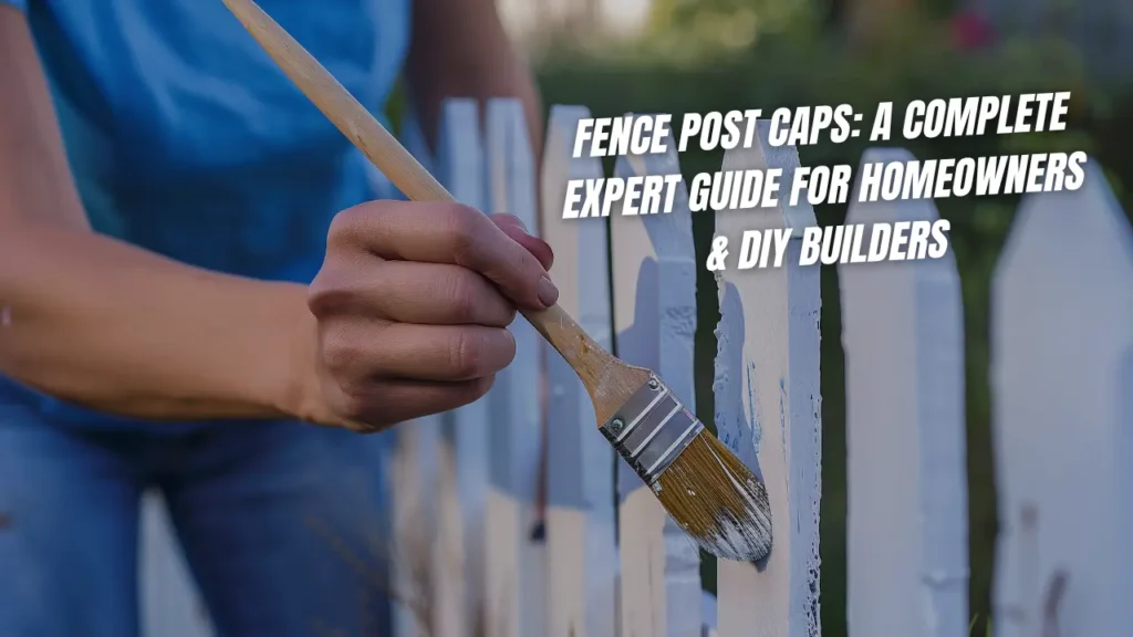 Fence Post Caps A Complete Expert Guide for Homeowners & DIY Builders