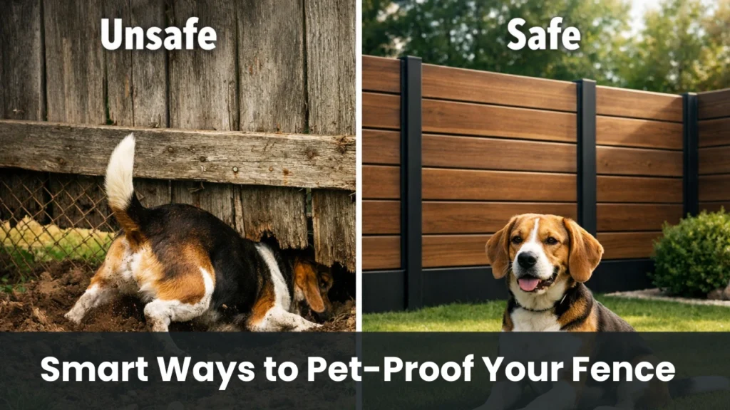 Stop Dog Escapes for Good: Smart Ways to Pet-Proof Your Fence