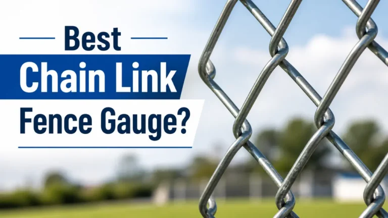 What Gauge Chain Link Fence Is Best? (Complete Guide)
