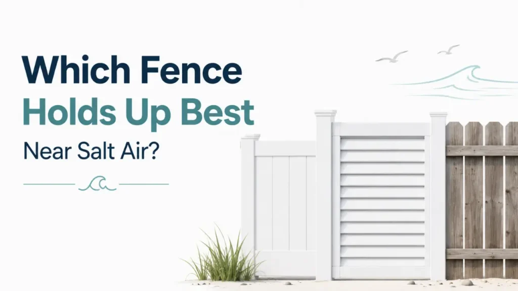 Which Fence Holds Up Best Near Salt Air